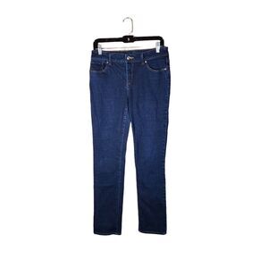 Chicos The So Slimming Slim Jean Blue Dark Wash Women's Size 00